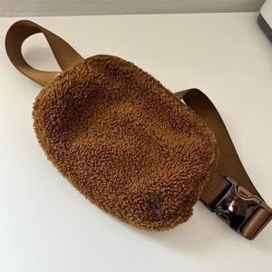 Lululemon Brown Sherpa Belt Bag